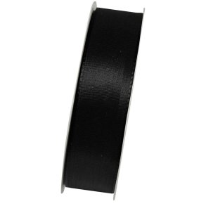 Adventsb�nd 25 mm sort pr meter