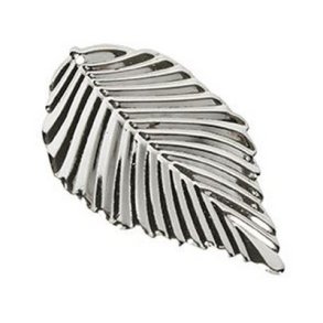 Blad b�g metal s�lv