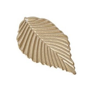 Blad b�g metal champagne