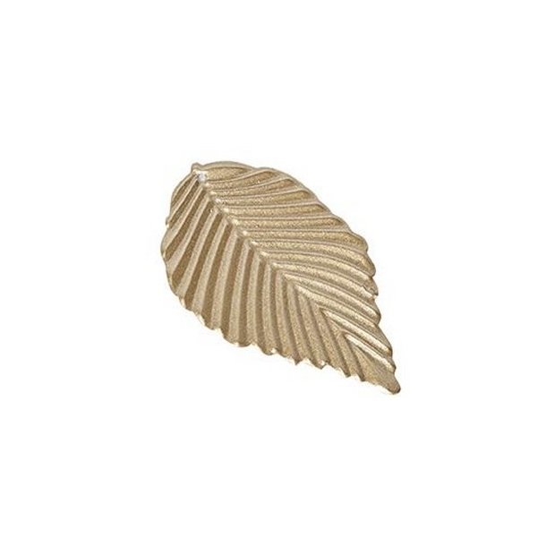 Blad b�g metal champagne