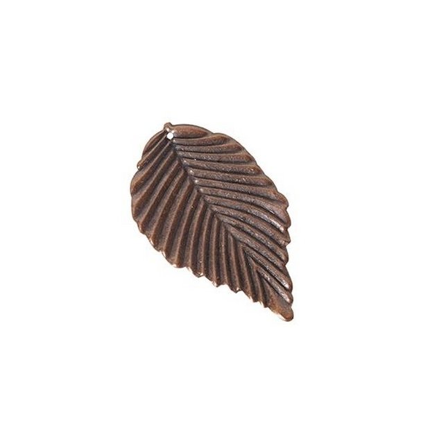 Blad b�g metal brun
