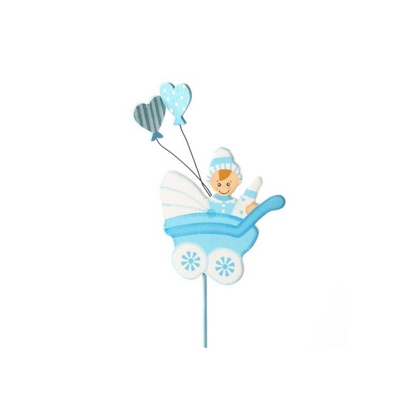 Baby Barnevogn Dreng p� pind