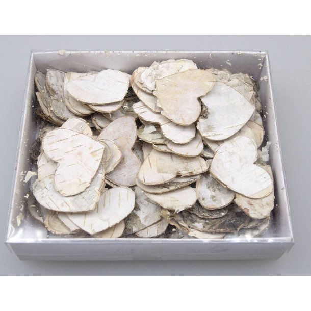 Birkehjerte 4 cm 70-80 stk