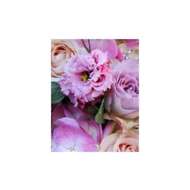 Kort med blomstermotiv nr 13 inklusiv kuvert.