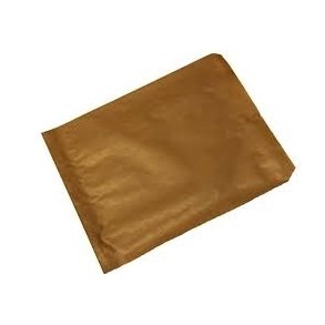 Brun papir pose stor