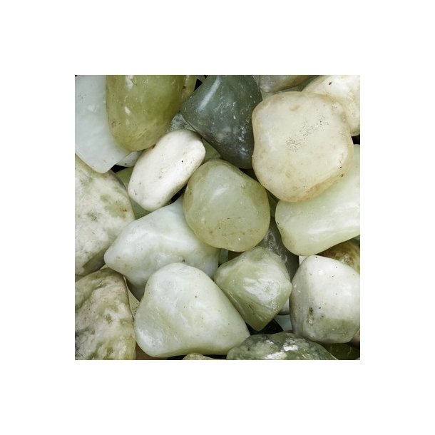 Sten jadegr�n 20-40 mm.