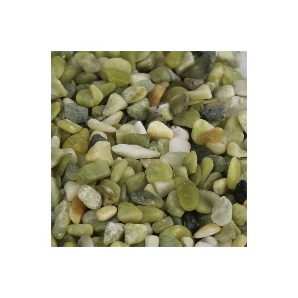 Deco sten Jadegr�n 2-3 mm.
