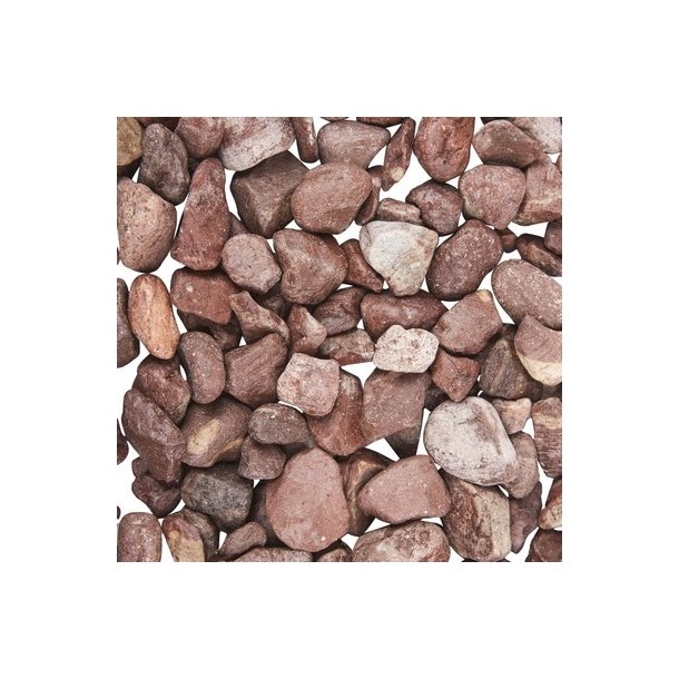 Natur Sten r�d 1.5-2 cm