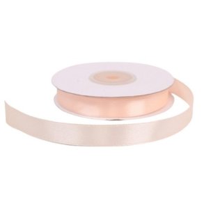 Satinb�nd 12 mm Fersken