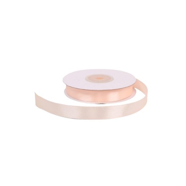 Satinb�nd 12 mm Fersken