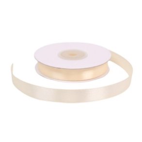 Satinb�nd 12 mm Creme