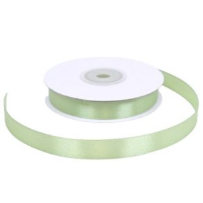 Satinb�nd 12 mm Gr�n