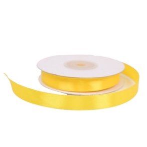 Satinb�nd 12 mm Gul