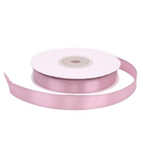 Satinb�nd 12 mm Gl.Rosa