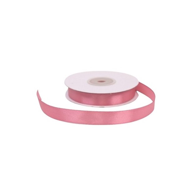 Satinb�nd 12 mm Rosa