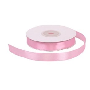 Satinb�nd 12 mm Lys Rosa
