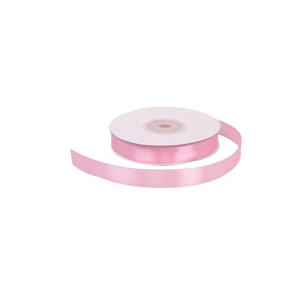Satinb�nd 12 mm Lys Rosa