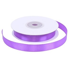 Satinb�nd 12 mm M�rk Lilla 