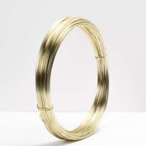 Aluminiums-tr�d 1 mm Champange 120 meter.