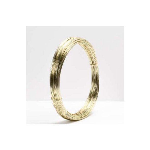 Aluminiums-tr�d 1 mm Champange 60 meter.