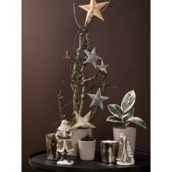Deco stjerner 10-15-20 cm