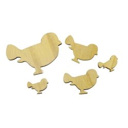 Tr� Fugle Gul ass.