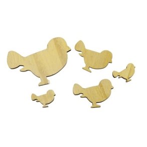 Tr� Fugle Gul ass.