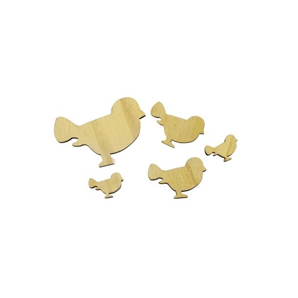 Tr� Fugle Gul ass.