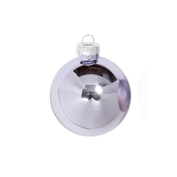 Glas kugle Lilla Blank 60 mm oph�ng
