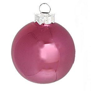 Glas kugle Fuchsia blank 60 mm oph�ng