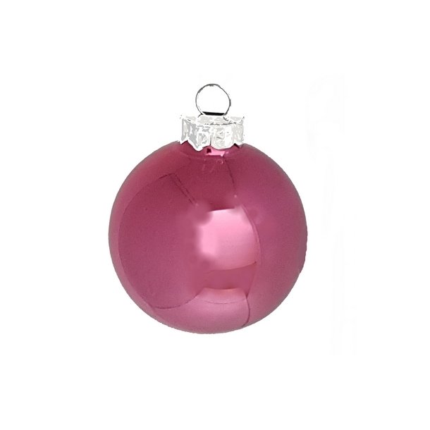 Glas kugle Fuchsia blank 60 mm oph�ng