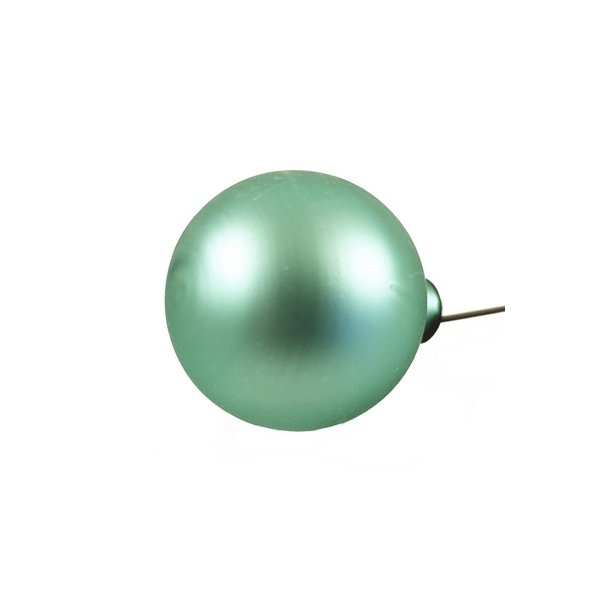 Glaskugle Jadegr�n mat 50 mm