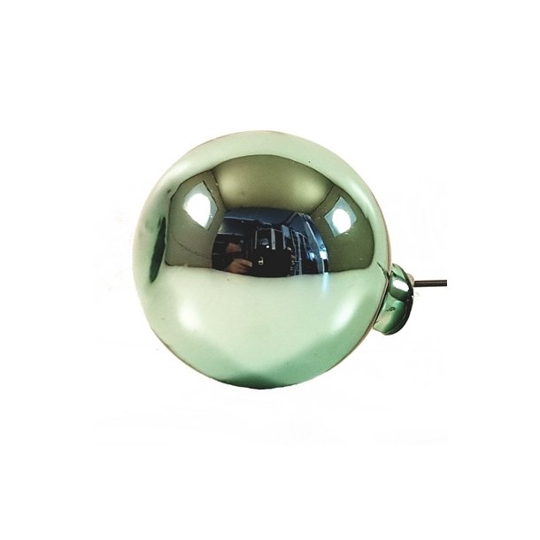 Glaskugle Jadegr�n blank 50 mm