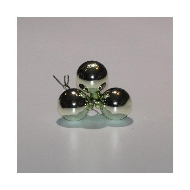 Glaskugle mint blank 25 mm 6 stk
