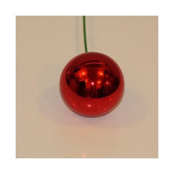 Glaskugle r�d blank 50 mm