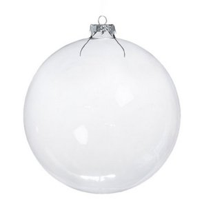 Glas kugle Klar 57 mm oph�ng