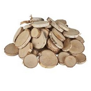 Tr� skiver natur 400 gram ca. Ass