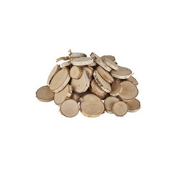 Tr� skiver natur 400 gram ca. Ass