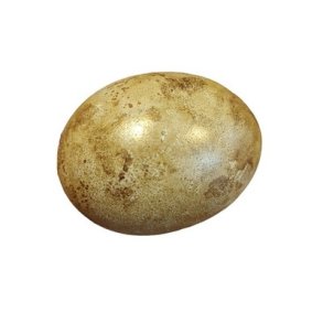 H�nse�g gulbrun med antik guld