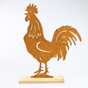 Hane p� tr�fod rust