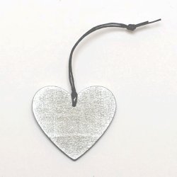 H�ngem�rke hjerte s�lv