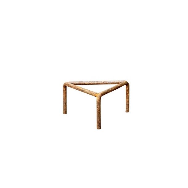 Jern fod trekantet 30x5 cm rust