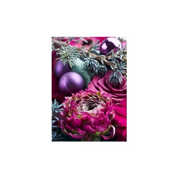 Kort med blomstermotiv nr 29 inklusiv kuvert.