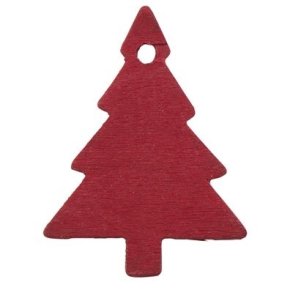 Juletr� pakkepynt r�d