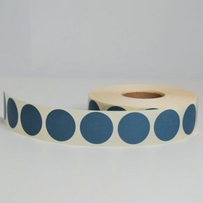 Klisterm�rke �30 mm bl� mat 10 stk