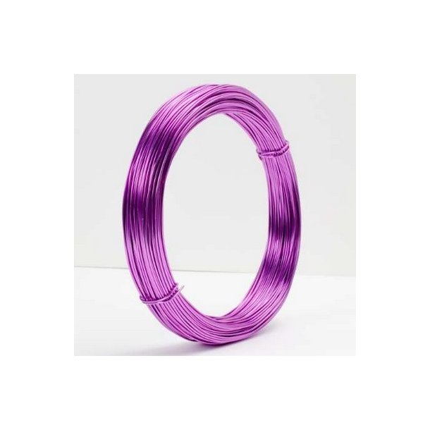 Aluminiums-tr�d 1 mm Lavendel 60 meter.