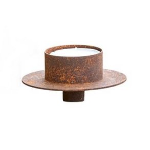 Lysholder Lucy 10 cm rust