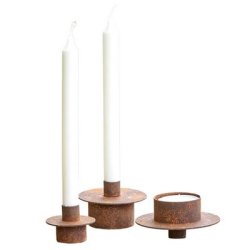 Lysholder Lucy 7 cm rust