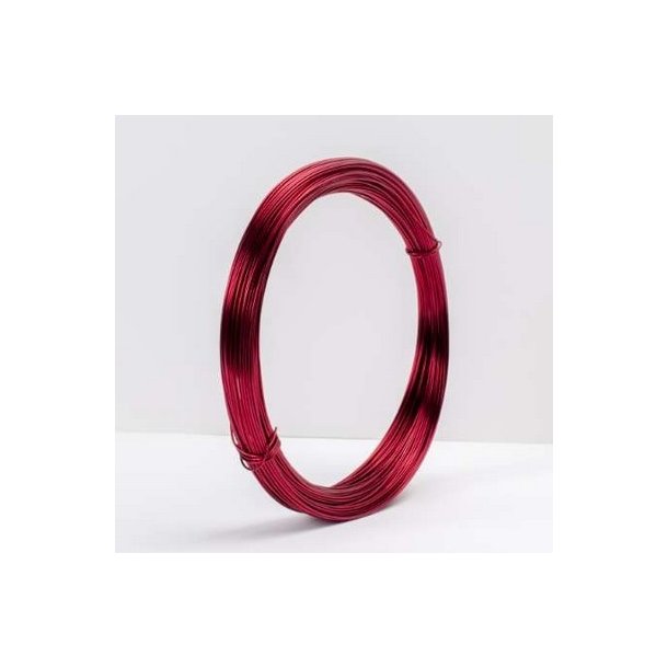 Aluminiums-tr�d 1 mm M�rker�d 60 meter.