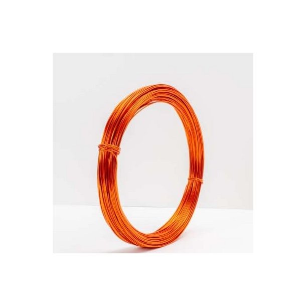 Aluminiums-tr�d 1 mm Orange 60 meter.